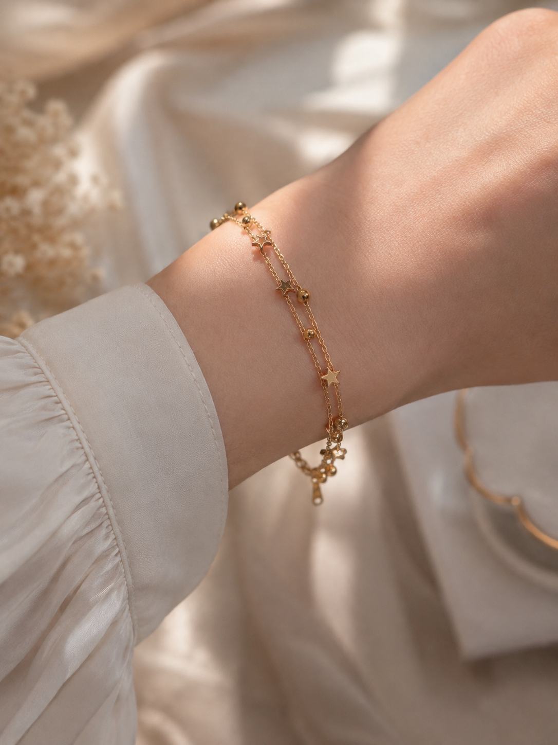 Star chain bracelet