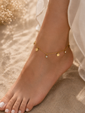Star diamond anklet