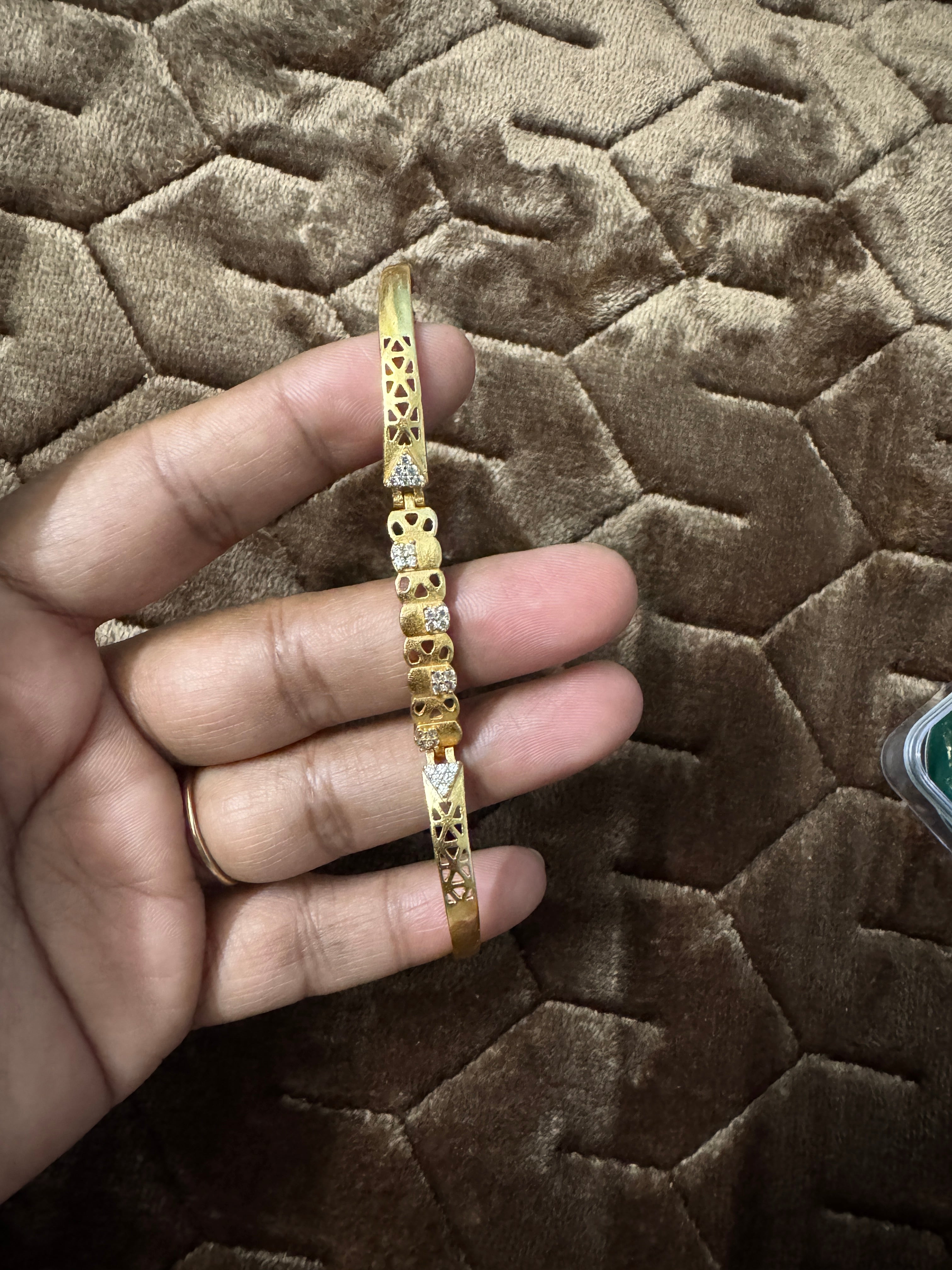 AD diamond bracelet