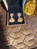 Flower bell Jhumka