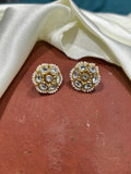 Polki Kundan Studs