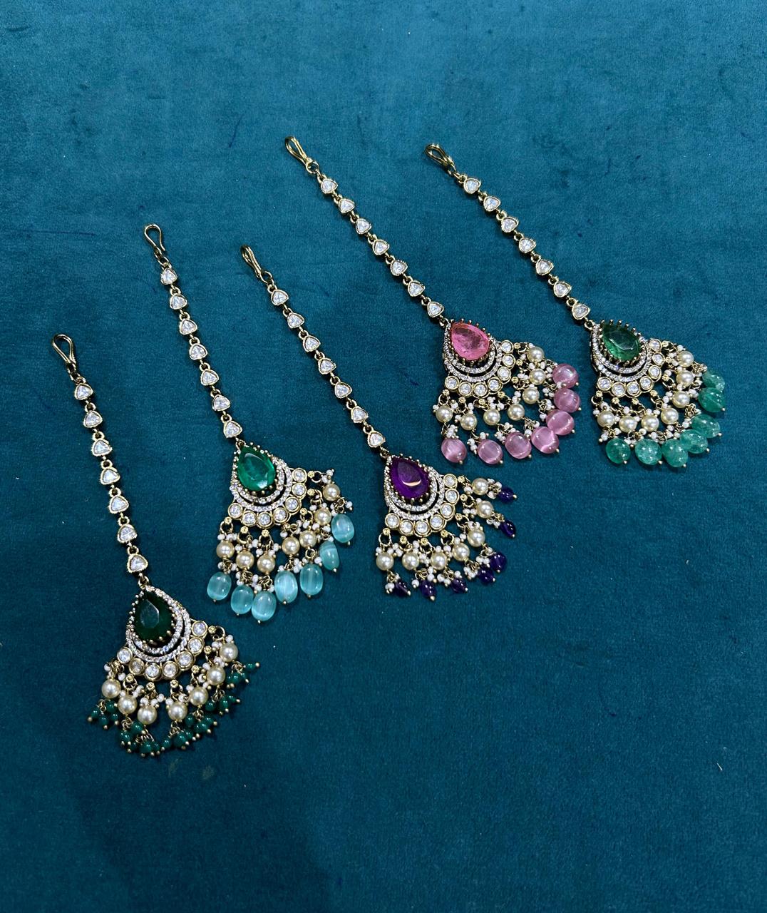 Zircon Bridal Choker Set
