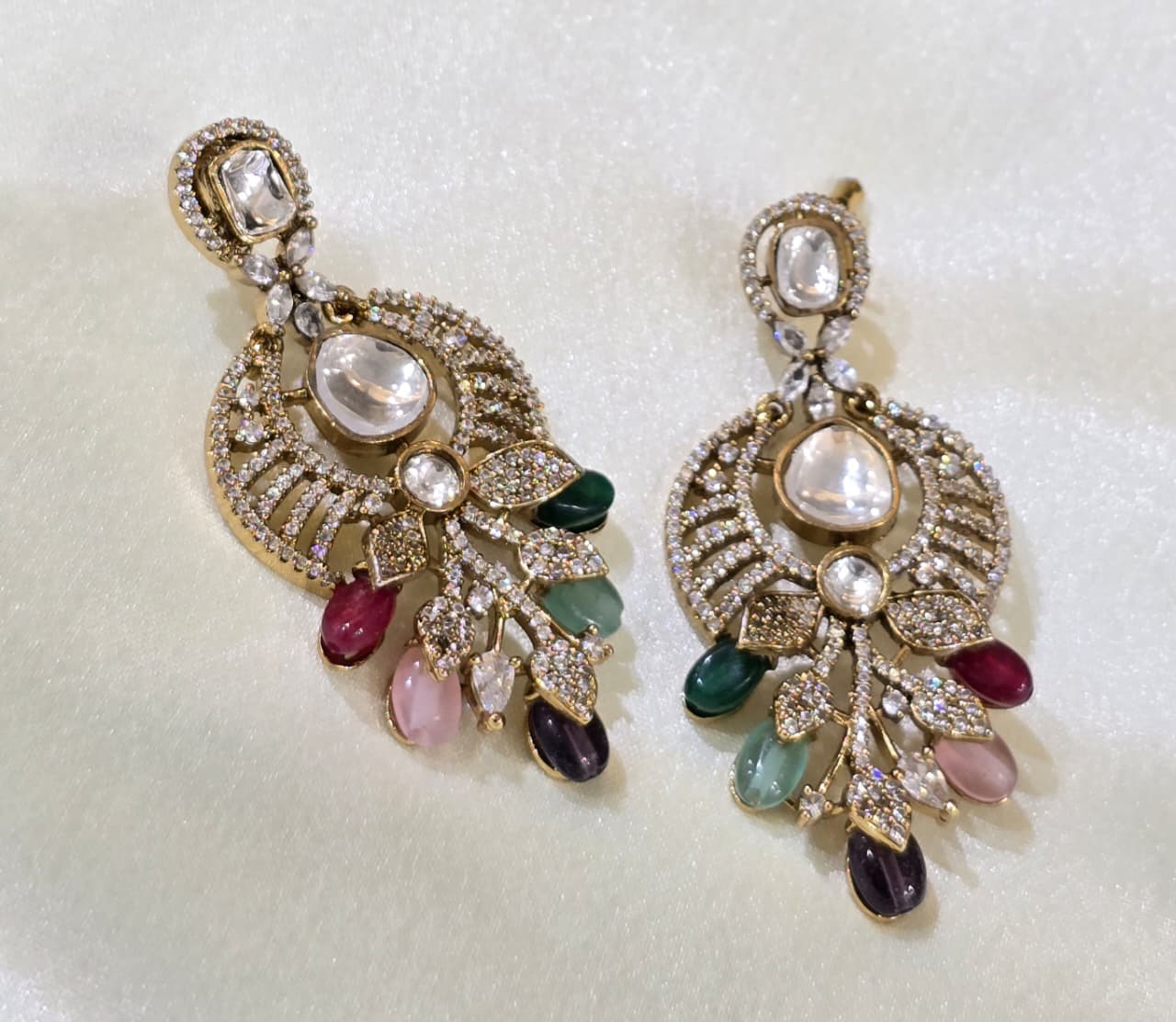 Polki Dangler Earrings