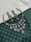 Rhodium Plated Handcrafted Set