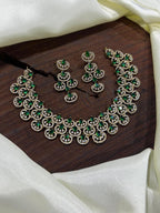 Zircon Bridal Choker Set